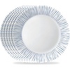 image:imageCorelle 6Piece 18oz Round Bowls Vitrelle Triple Layer Glass Perfect for Soup Cereal and Snacks Lightweight Chip and Scratch Resistant Microwave and Dishwasher Safe Botanical StripesBotanical Stripes