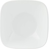 image:imageCorelle Vitrelle 2PC Large 1Qt Glass Serving Bowl Crack and Chip Resistant Square Serving Trays White2PC 1QT Bowl