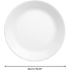 image:imageCorelle Vitrelle 4Pieces 18Oz SoupCereal Bowls Chip amp Crack Resistant Glass Dinnerware Set Bowls Winter Frost White1025 Dinner Plates