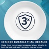 image:imageCorelle Vitrelle 4Pieces 18Oz SoupCereal Bowls Chip amp Crack Resistant Glass Dinnerware Set Bowls Winter Frost White18oz Bowls