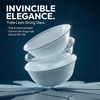 image:imageCorelle Vitrelle 6Piece Bowl Set Triple Layer Glass and Chip Resistant 20Oz Lightweight Round Bowls Winter Frost White6PC 28oz Bowls