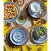 image:imageCorelle Vitrelle 6Piece SoupCereal Bowl Set Triple Layer Glass and Chip Resistant 16Oz Lightweight Round Bowls Portofino675 Appetizer Plates