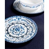 image:imageCorelle Vitrelle 6Piece SoupCereal Bowl Set Triple Layer Glass and Chip Resistant 16Oz Lightweight Round Bowls Portofino675 Appetizer Plates