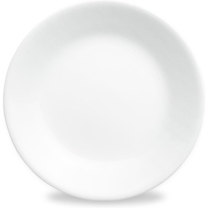 image:imageCorelle Vitrelle 6Piece Bowl Set Triple Layer Glass and Chip Resistant 20Oz Lightweight Round Bowls Winter Frost White6PC 675 Appetizer Plate
